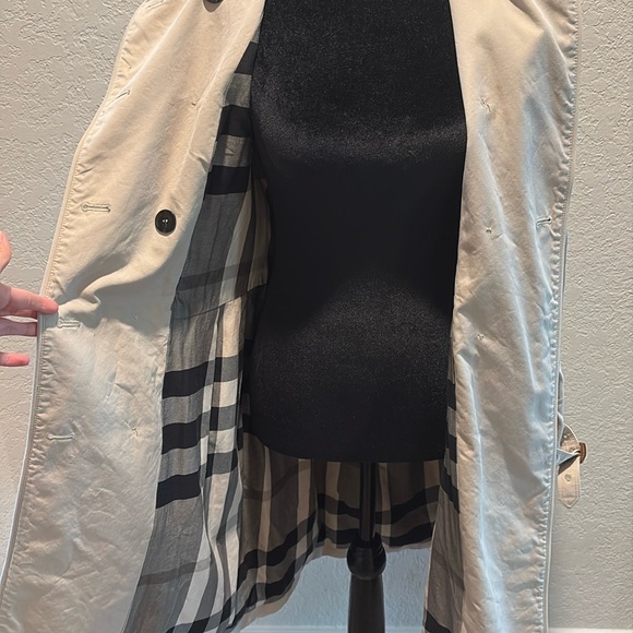 Burberry US 4 Trench Coat with belt - Picture 7 of 14